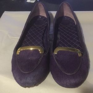 Woman’s Tory Burch purple Loafers Sz 7.5 Medium
